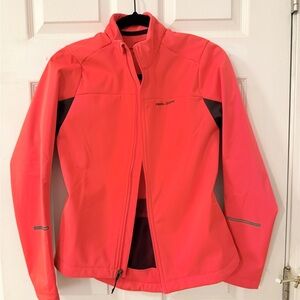 NWT Pearl Izumi Quest AmFib Cycling Jacket - Womens size Small, Coral